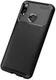 Huawei Y9 (2019) Siliconen Carbon Hoesje Zwart afbeelding 2