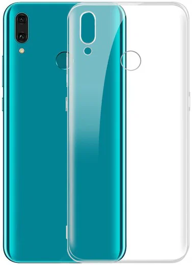 Huawei Y9 (2019) TPU Hoesje Transparant afbeelding 1
