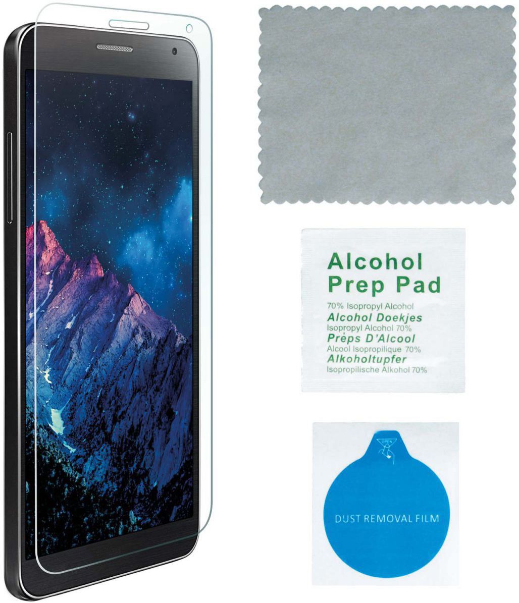 4smarts Tempered Glass + TPU Hoesje Xiaomi Pocophone F1 Transparant afbeelding 4