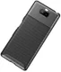 Sony Xperia 10 Plus Siliconen Carbon Hoesje Zwart afbeelding 11