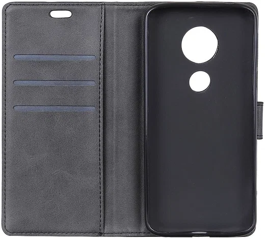 Motorola Moto G7 Portemonnee Hoesje Zwart afbeelding 7