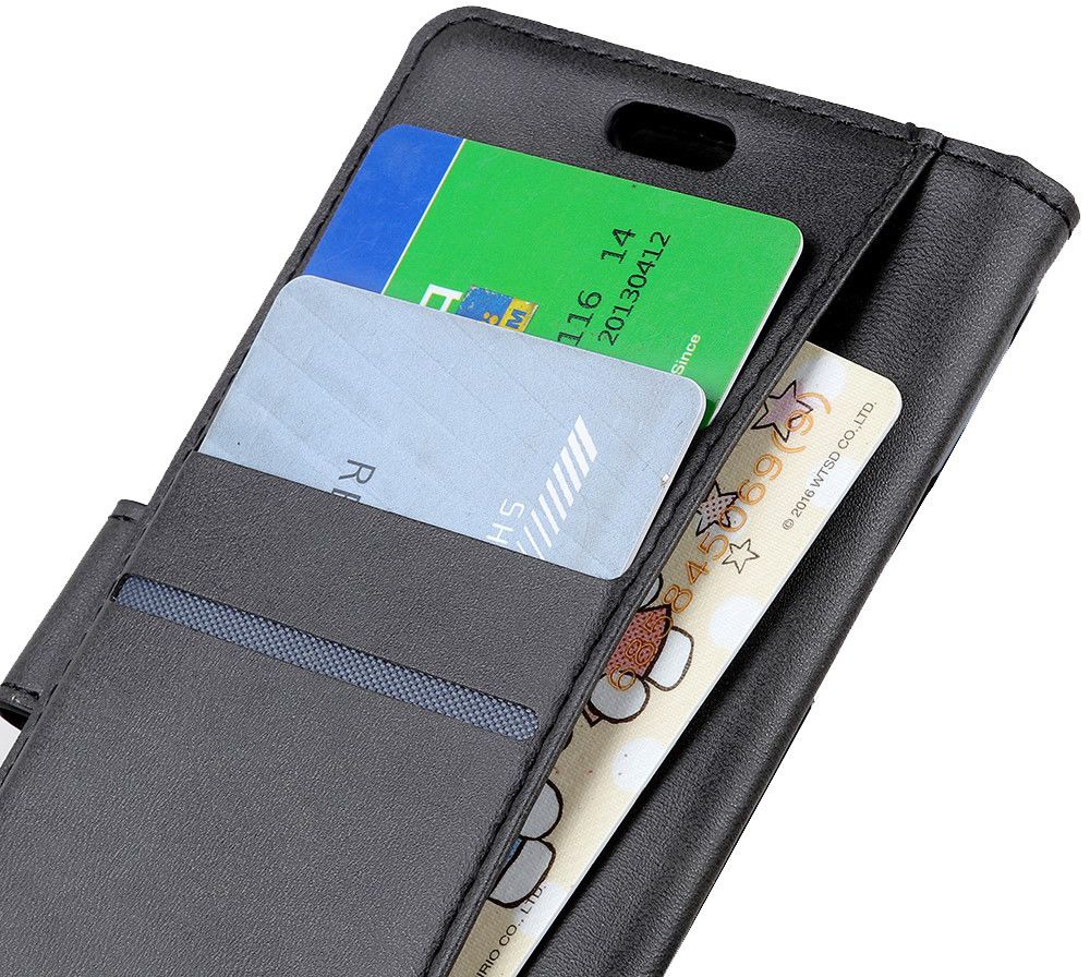 Motorola Moto G7 Portemonnee Hoesje Zwart afbeelding 8
