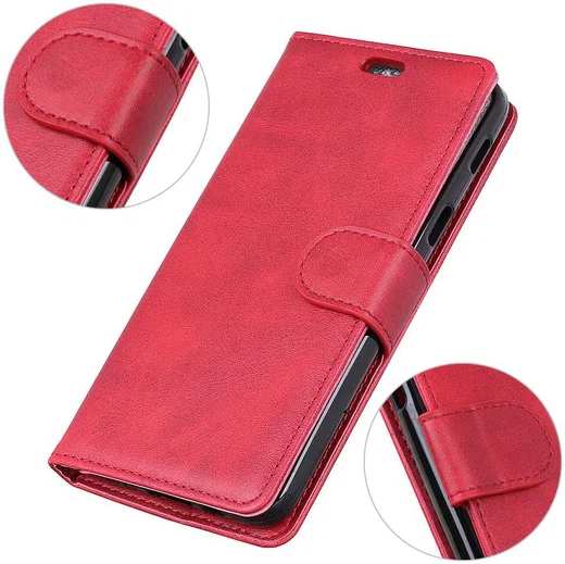 Motorola Moto G7 Portemonnee Hoesje Rood afbeelding 5
