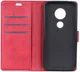 Motorola Moto G7 Portemonnee Hoesje Rood afbeelding 8