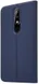 Nokia 5.1 Plus Hoesje met Kaarthouder Blauw afbeelding 5