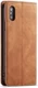 Apple iPhone X / XS Lederen Wallet Stand Hoesje Bruin afbeelding 5