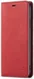 Apple iPhone X / XS Lederen Wallet Stand Hoesje Rood afbeelding 4