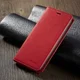 Apple iPhone X / XS Lederen Wallet Stand Hoesje Rood afbeelding 7