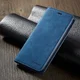 Apple iPhone X / XS Lederen Wallet Stand Hoesje Blauw afbeelding 7