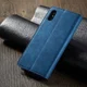 Apple iPhone X / XS Lederen Wallet Stand Hoesje Blauw afbeelding 8