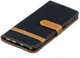 Samsung Galaxy A7 (2018) Jeans Portemonnee Hoesje Zwart afbeelding 11