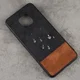 Huawei Mate 20 Pro Back Cover met Lederen Coating Zwart afbeelding 5