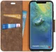 Huawei Mate 20 Pro Split Lederen Portemonnee Hoesje Coffee afbeelding 1