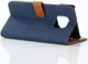 Huawei Mate 20 Pro Jeans Portemonnee Hoesje Donker Blauw afbeelding 7