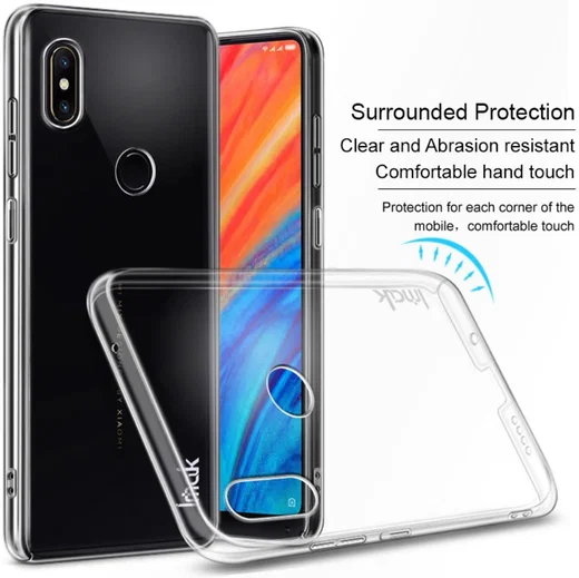IMAK Crystal II Series Xiaomi Mi Mix 2S Hoesje Plastic Transparant afbeelding 6