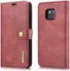Huawei Mate 20 Pro Echt Leren 2-in-1 Portemonnee Hoesje Rood afbeelding 3