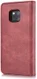 Huawei Mate 20 Pro Echt Leren 2-in-1 Portemonnee Hoesje Rood afbeelding 5