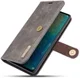 Huawei Mate 20 Echt Leren 2-in-1 Portemonnee Hoesje Grijs afbeelding 6