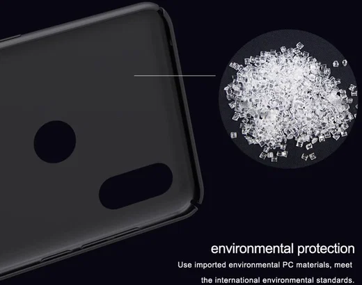 Nillkin Super Frosted Shield Case Xiaomi Mi Mix 3 Zwart afbeelding 4