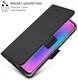 Huawei P Smart (2019) Luxe Portemonnee Hoesje Zwart afbeelding 3