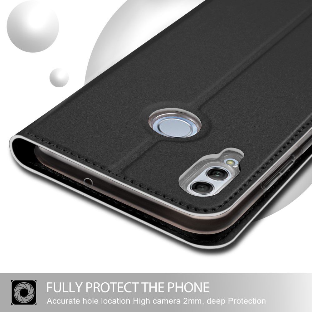 Huawei P Smart (2019) Luxe Portemonnee Hoesje Zwart afbeelding 6