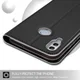 Huawei P Smart (2019) Luxe Portemonnee Hoesje Zwart afbeelding 6