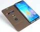 Huawei Mate 20 Pro Echt Leren Book Case Hoesje Bruin afbeelding 2