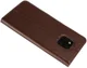 Huawei Mate 20 Pro Echt Leren Book Case Hoesje Bruin afbeelding 8