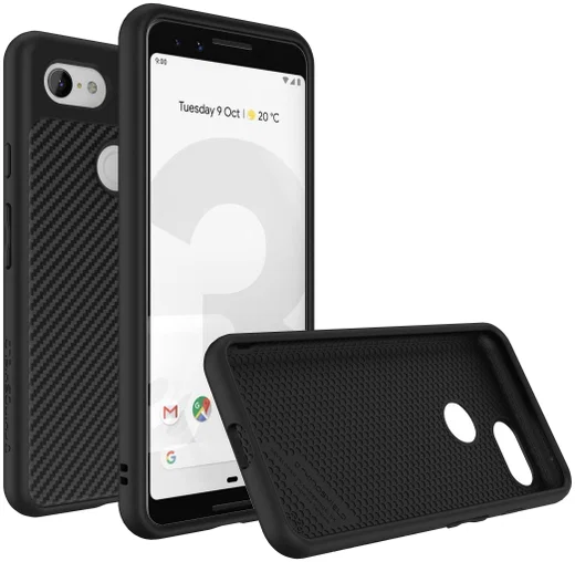 RhinoShield SolidSuit Carbon Fiber Google Pixel 3 Hoesje afbeelding 9