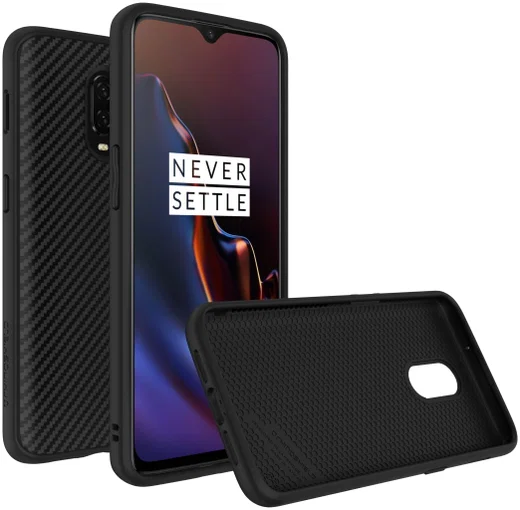 RhinoShield SolidSuit Carbon Fiber OnePlus 6T Hoesje afbeelding 1