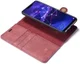Huawei Mate 20 Lite Echt Leren 2-in-1 Portemonnee Hoesje Rood afbeelding 4