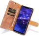 Huawei Mate 20 Lite Echt Leren 2-in-1 Portemonnee Hoesje Bruin afbeelding 1