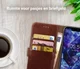 Rosso Element Nokia 5.1 Plus Hoesje Book Cover Bruin afbeelding 8