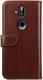 Rosso Element Nokia 8.1 Hoesje Book Cover Bruin afbeelding 5
