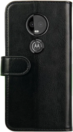 Rosso Element Motorola Moto G7 Hoesje Book Cover Zwart afbeelding 2