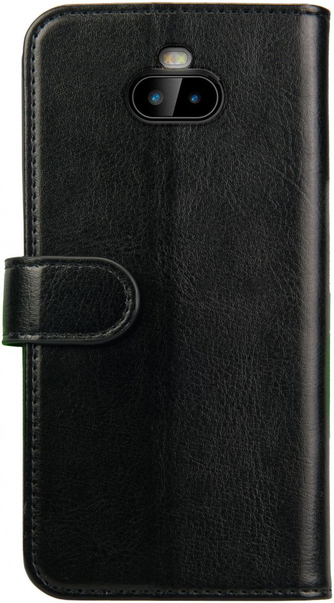 Rosso Element Sony Xperia 10 Hoesje Book Cover Zwart afbeelding 2