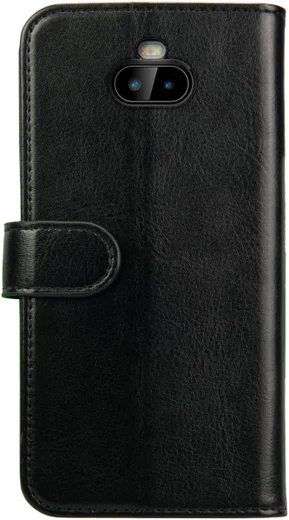 Rosso Element Sony Xperia 10 Hoesje Book Cover Zwart afbeelding 2