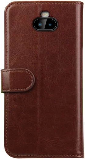 Rosso Element Sony Xperia 10 Hoesje Book Cover Bruin afbeelding 5