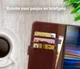 Rosso Element Sony Xperia 10 Hoesje Book Cover Bruin afbeelding 9