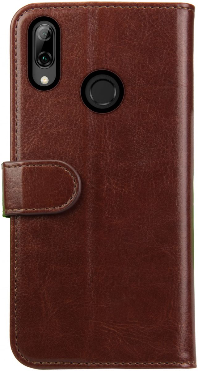 Rosso Element Huawei P Smart (2019) Hoesje Book Cover Bruin afbeelding 5