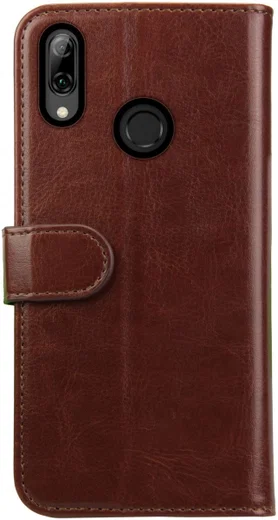 Rosso Element Huawei P Smart (2019) Hoesje Book Cover Bruin afbeelding 5