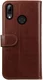 Rosso Element Huawei P Smart (2019) Hoesje Book Cover Bruin afbeelding 5