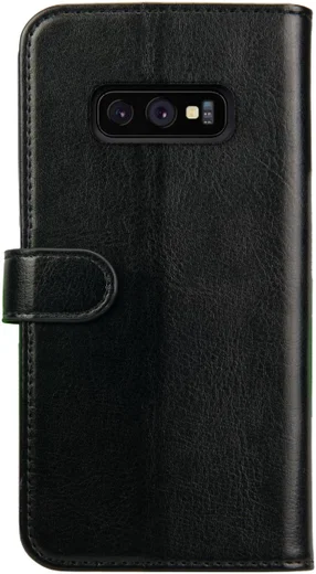 Rosso Element Samsung Galaxy S10E Hoesje Book Cover Zwart afbeelding 2