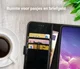 Rosso Element Samsung Galaxy S10E Hoesje Book Cover Zwart afbeelding 6