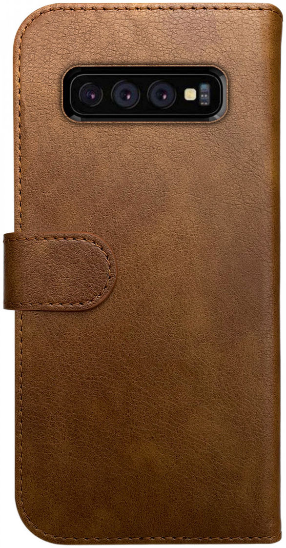 Rosso Element Samsung Galaxy S10 Hoesje Book Cover Bruin afbeelding 2