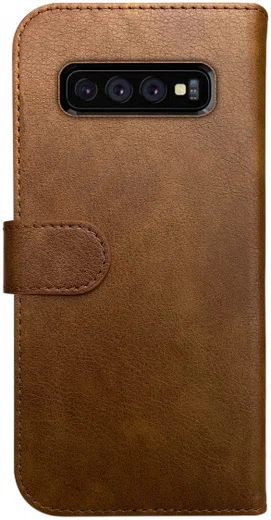 Rosso Element Samsung Galaxy S10 Hoesje Book Cover Bruin afbeelding 2