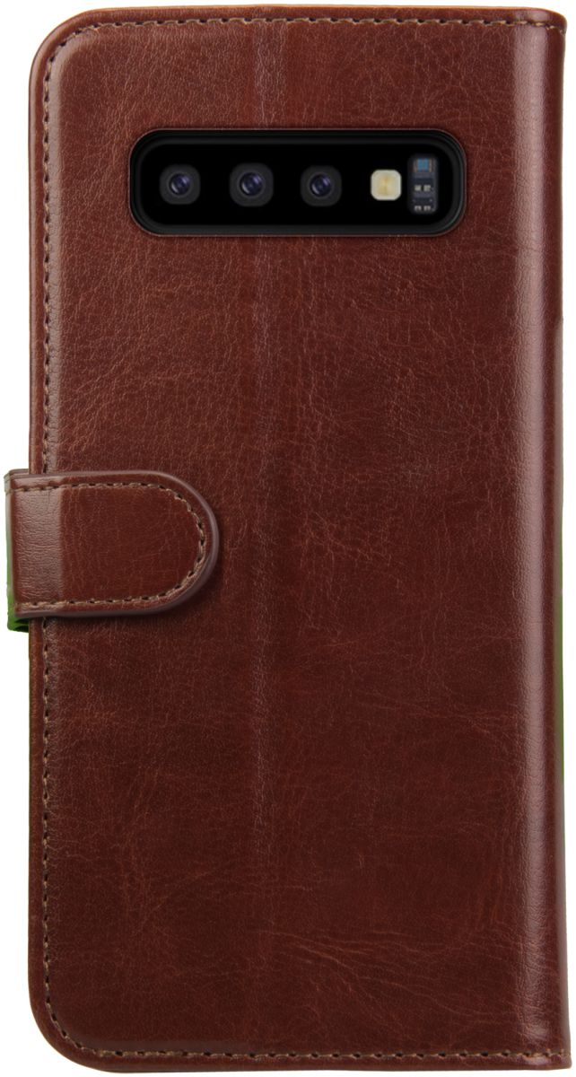 Rosso Element Samsung Galaxy S10 Plus Hoesje Book Cover Bruin afbeelding 2