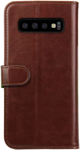 Rosso Element Samsung Galaxy S10 Plus Hoesje Book Cover Bruin afbeelding 2