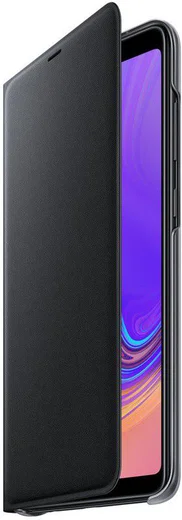 Samsung Galaxy A9 (2018) Wallet Cover Zwart afbeelding 1