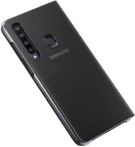 Samsung Galaxy A9 (2018) Wallet Cover Zwart afbeelding 4